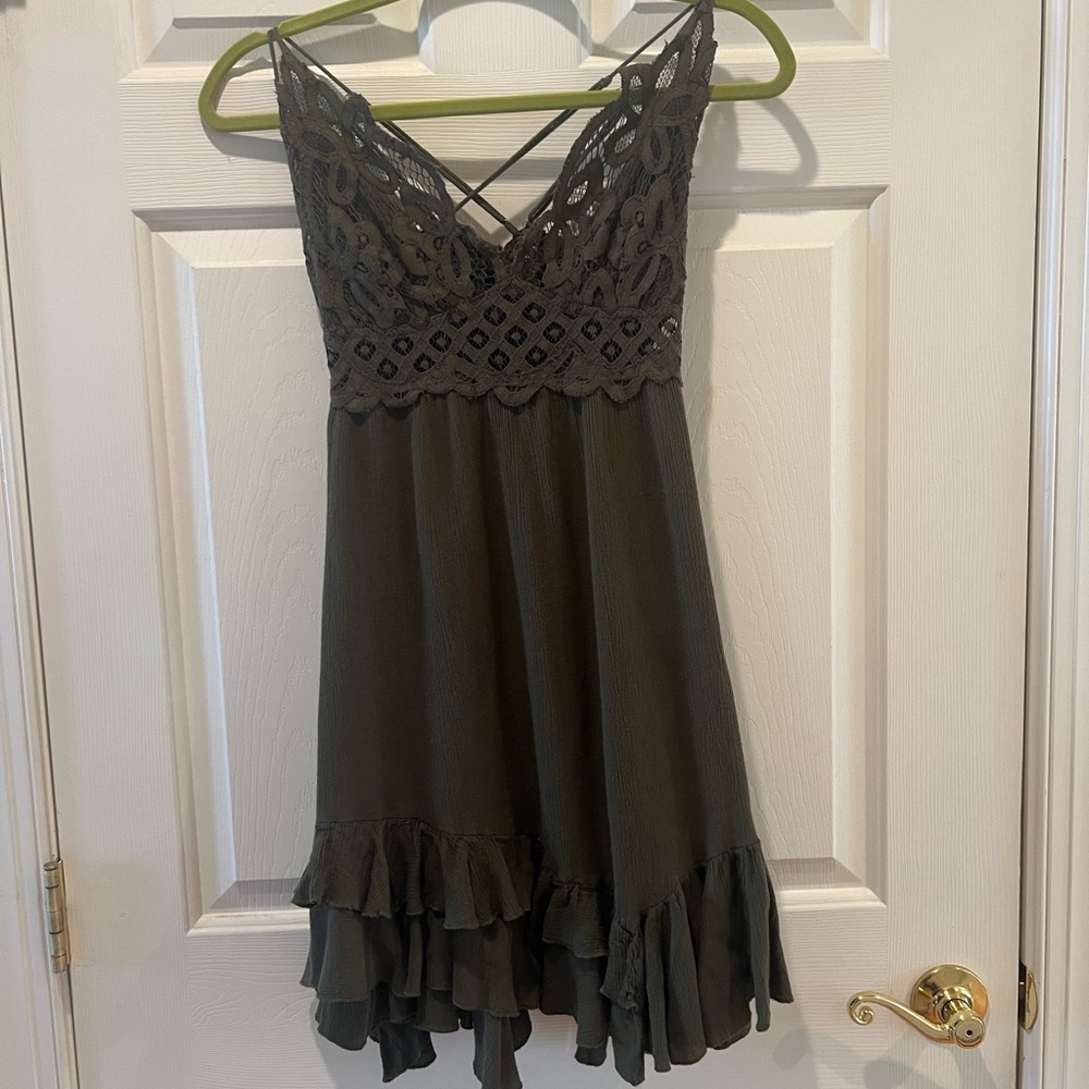 Free People Adella Slip Dress Size M